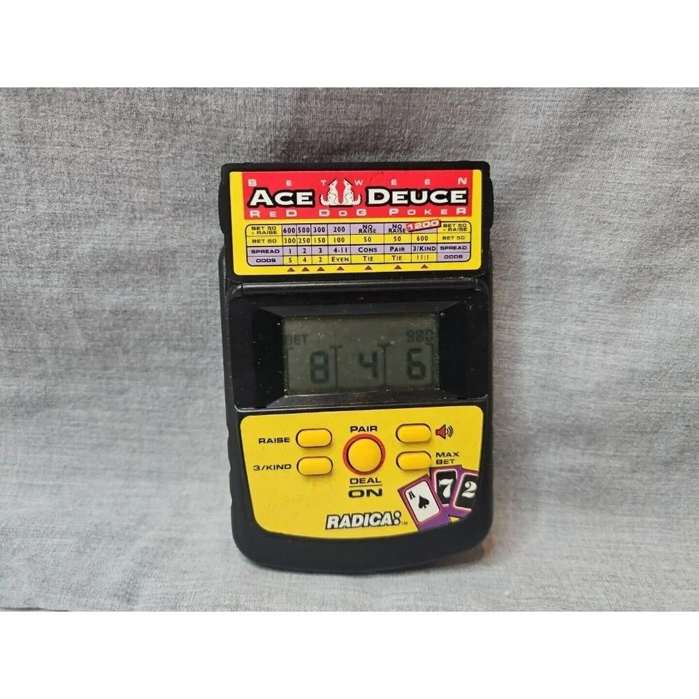 Radica Between Ace Deuce Handheld Electronic Game 2860 Tested